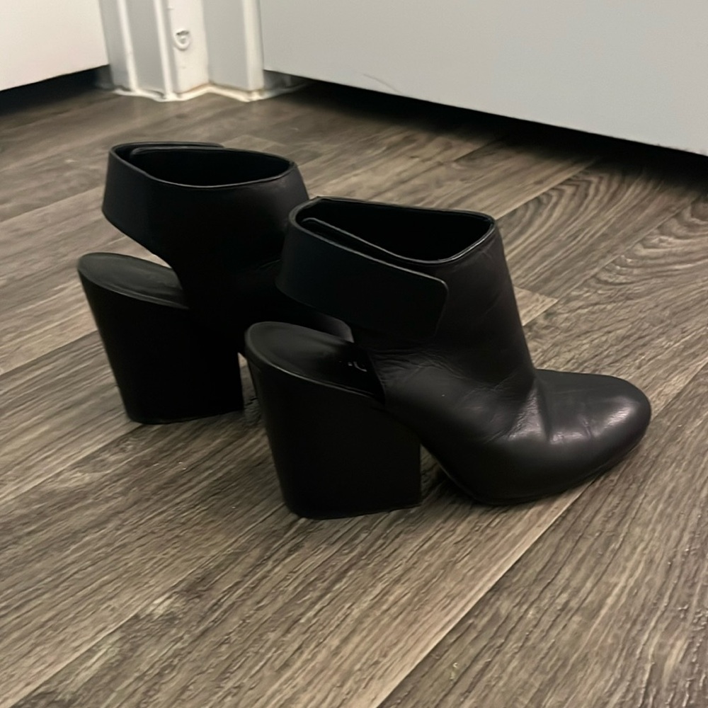 Vince Open Heeled Bootie